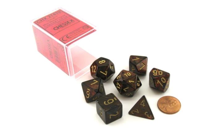 Chessex: Polyhedral Scarab™ Dice sets | Gamer Loot