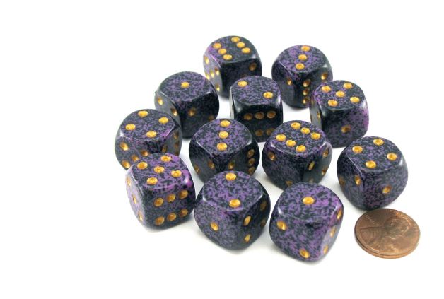 Chessex: D6 Speckled Dice Set- 16mm | Gamer Loot