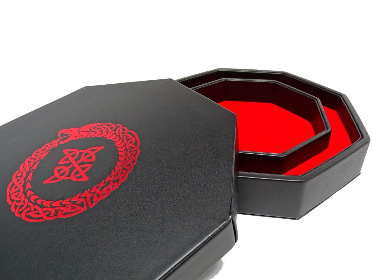 Ouroboros Dice Tray with Lid | Gamer Loot