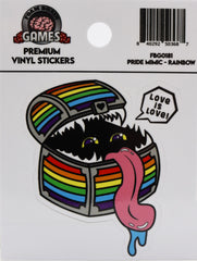 Foam Brain Games:  Pride Stickers | Gamer Loot