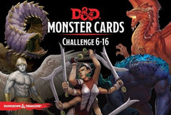 D&D Monster  Cards (CR 6-16) | Gamer Loot