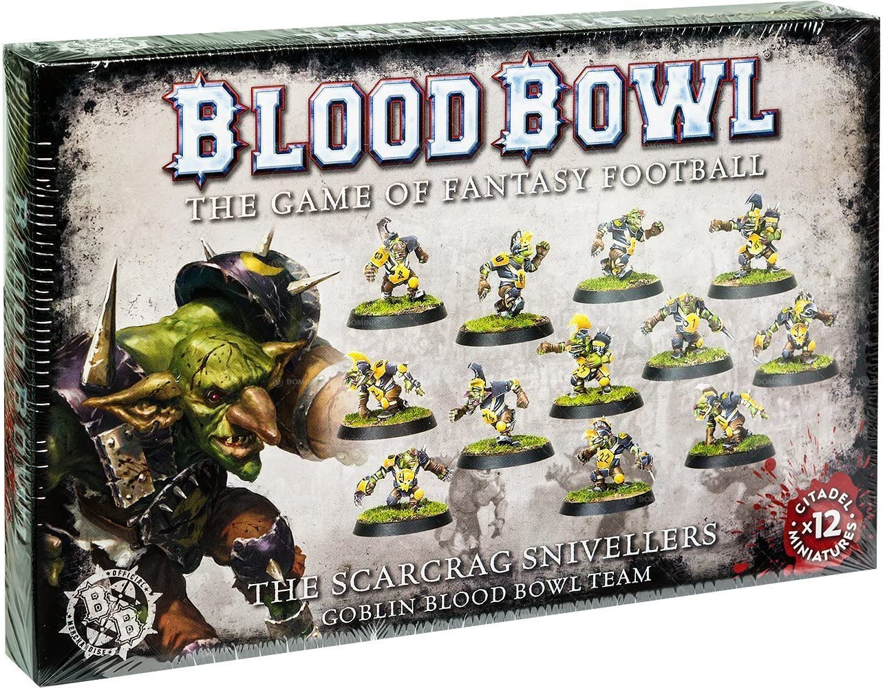 The Scarcrag Snivellers - Goblin Blood Bowl Team | Gamer Loot