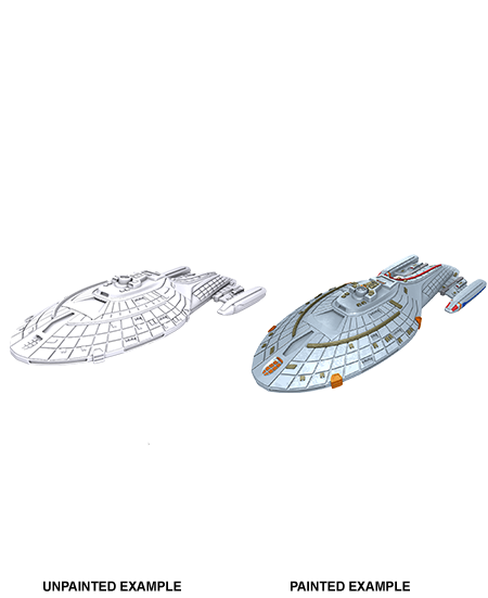 Star Trek Deep Cuts Unpainted Miniatures: Intrepid Class | Gamer Loot