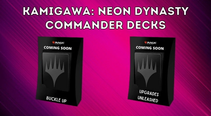 Kamigawa Neon Dynasty Commander Decks | Gamer Loot