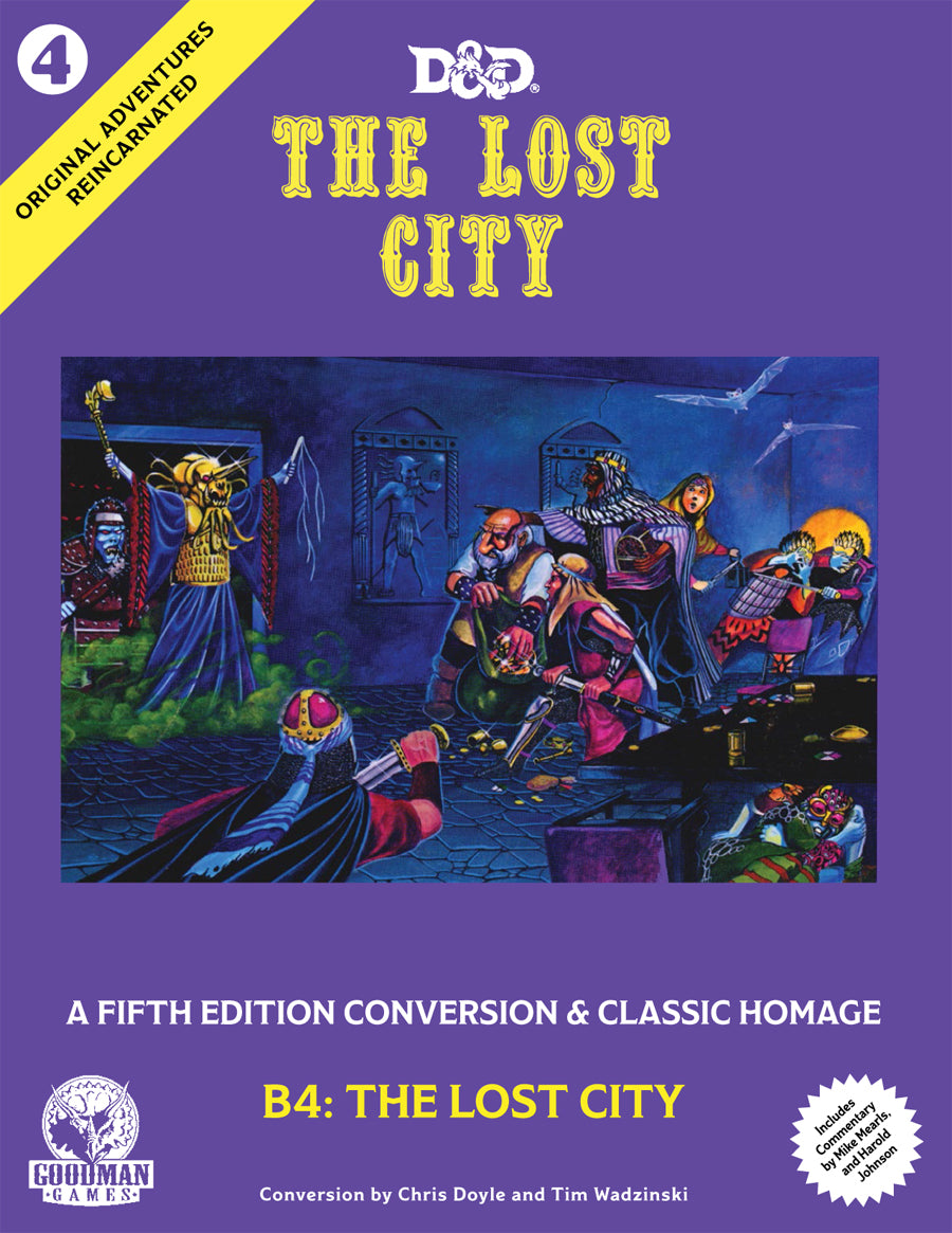 D&D Original Adventures Reincarnated: The Lost City | Gamer Loot