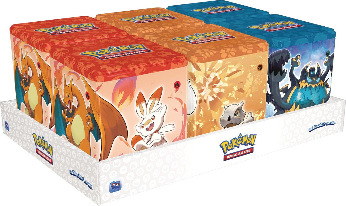 Pokemon TCG: Fighting, Fire, and Darkness Stacking Tin | Gamer Loot