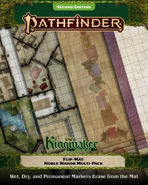 Pathfinder: Kingmaker Flip-Mat: Noble Manor Multi-Pack | Gamer Loot
