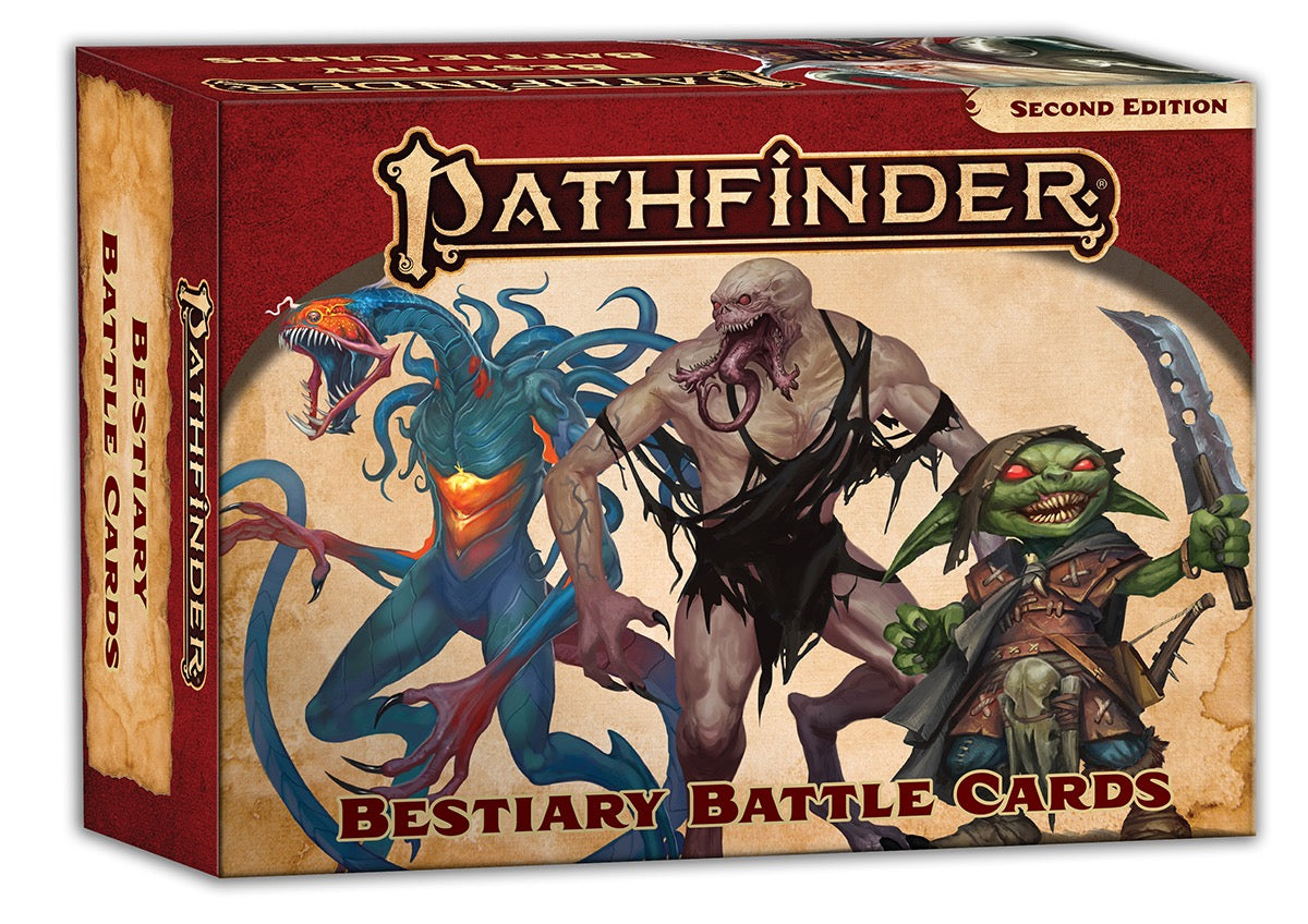 Pathfinder Bestiary Battle Cards | Gamer Loot