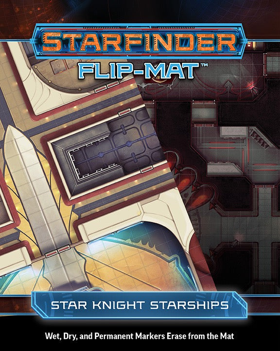 Starfinder Flip-Mat: Star Knight Starship | Gamer Loot