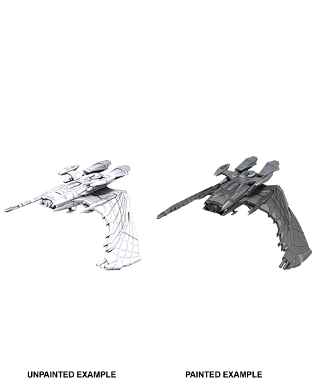 Star Trek: Deep Cuts Unpainted Miniatures: Reman Warbird | Gamer Loot