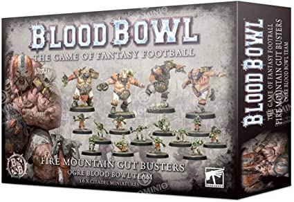 The Fire Mountain Gut Busters - Ogre Blood Bowl Team | Gamer Loot