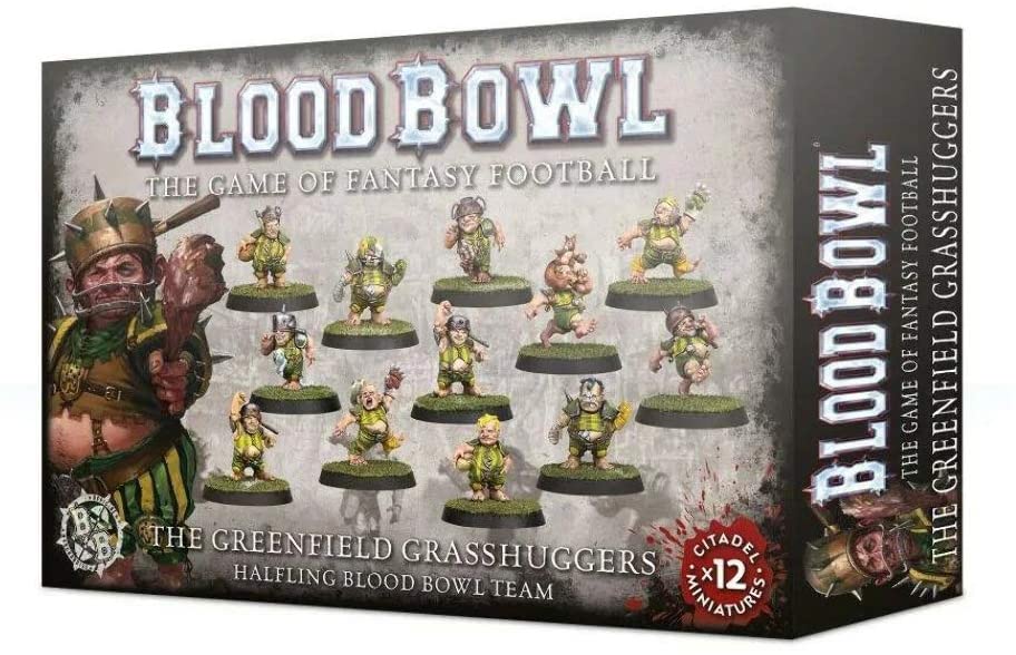 The Greenfield Grasshuggers - Halfling Blood Bowl Team | Gamer Loot