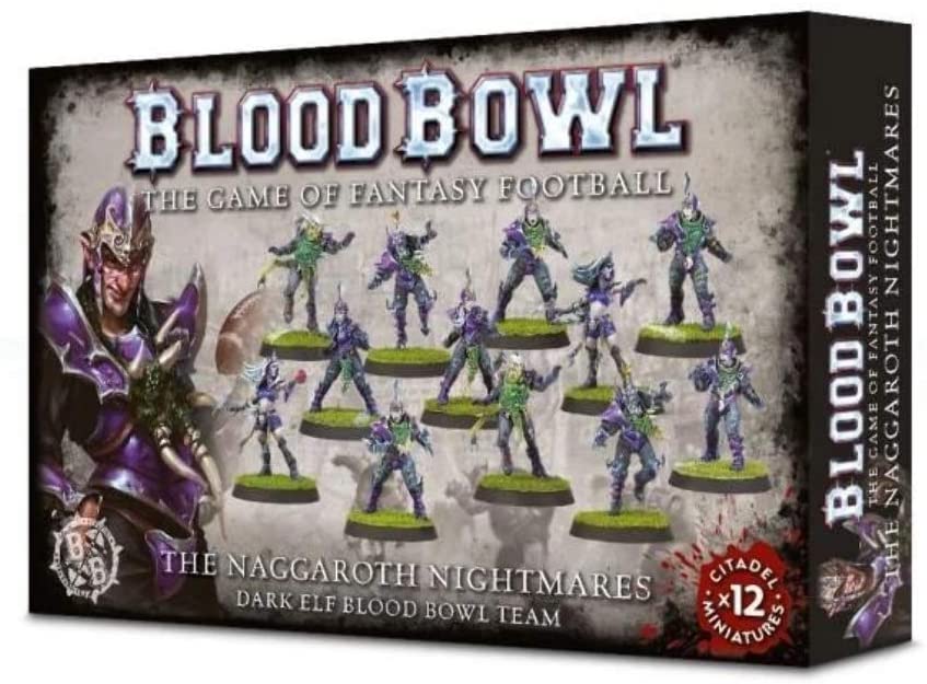 The Naggaroth Nightmares - Dark Elf Blood Bowl Team | Gamer Loot