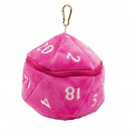 Ultra Pro D20 Plush Dice Bag Hot Pink | Gamer Loot