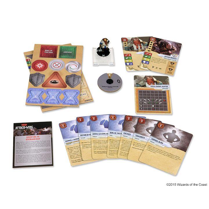 Dungeons & Dragons - Attack Wing Wave 6 Shield Dwarf Fighter Expansion Pack | Gamer Loot