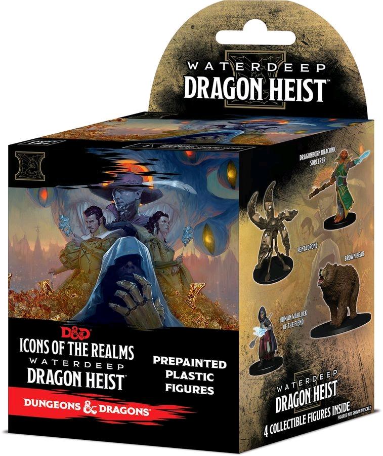 Dungeons & Dragons - Icons of the Realms Set 9 Waterdeep Dragon Heist Booster Brick | Gamer Loot