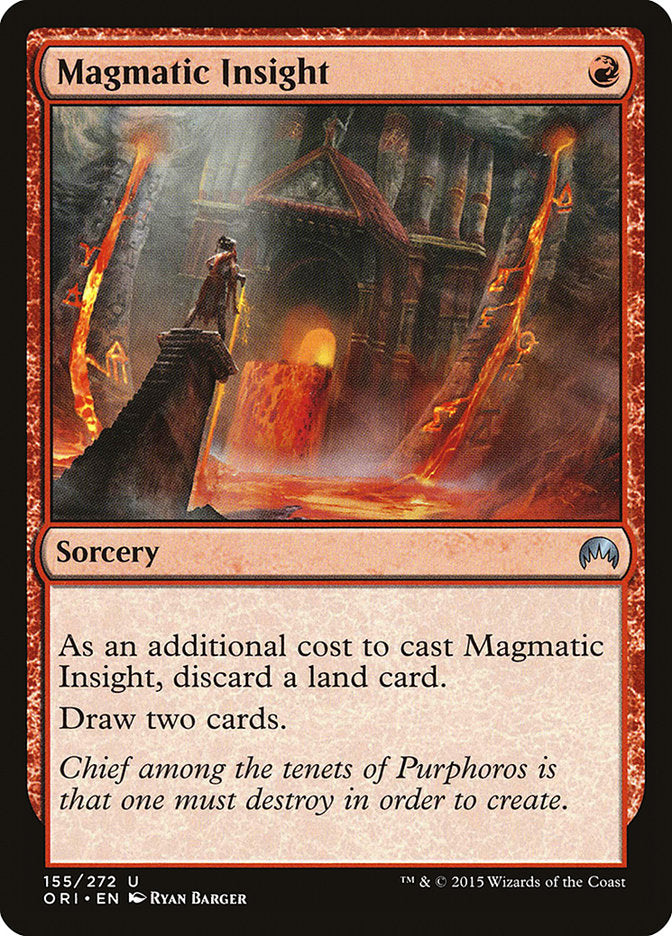 Magmatic Insight [Magic Origins] | Gamer Loot