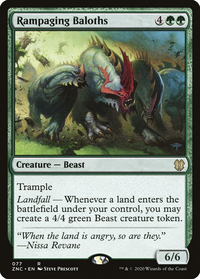 Rampaging Baloths [Zendikar Rising Commander] | Gamer Loot