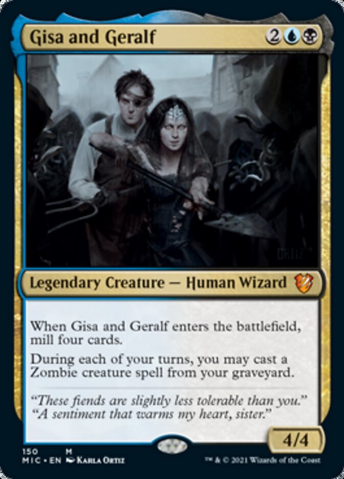 Gisa and Geralf [Innistrad: Midnight Hunt Commander] | Gamer Loot