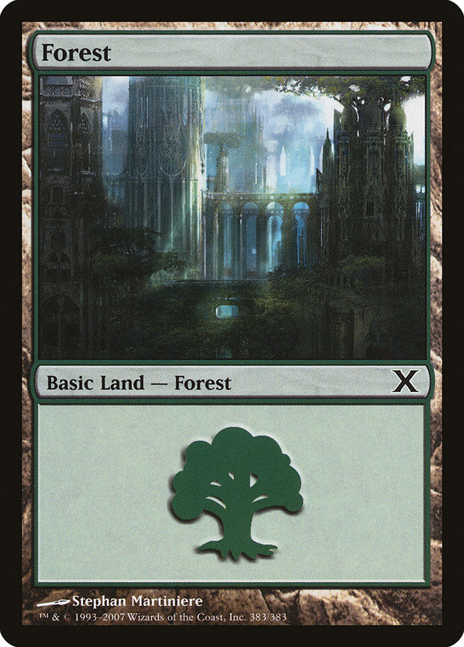 Forest (383) [Tenth Edition] | Gamer Loot