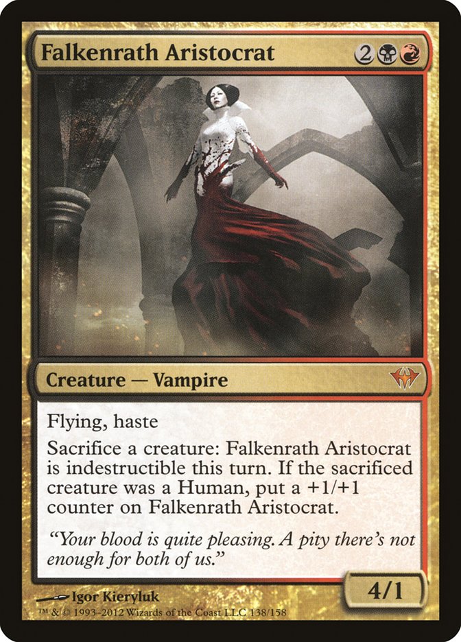 Falkenrath Aristocrat [Dark Ascension] | Gamer Loot