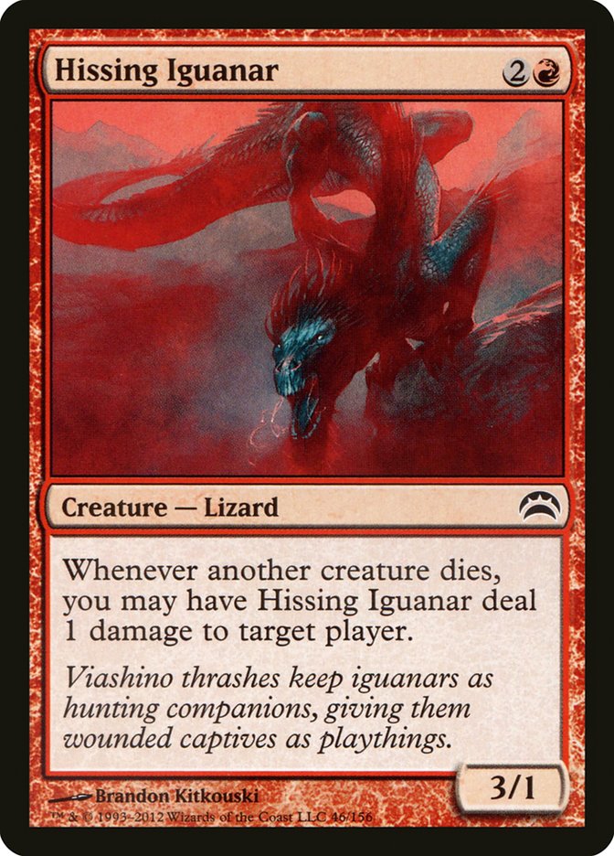 Hissing Iguanar [Planechase 2012] | Gamer Loot