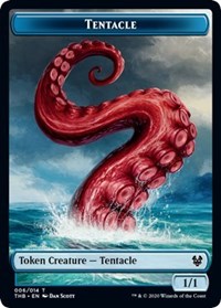 Tentacle // Satyr Double-sided Token [Theros Beyond Death Tokens] | Gamer Loot