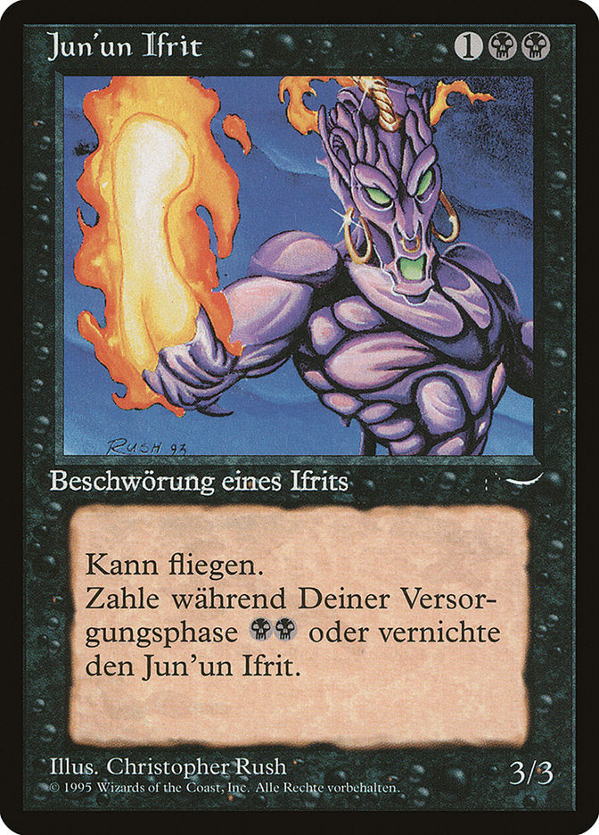 Junun Efreet (German) - "Jun'un Ifrit" [Renaissance] | Gamer Loot