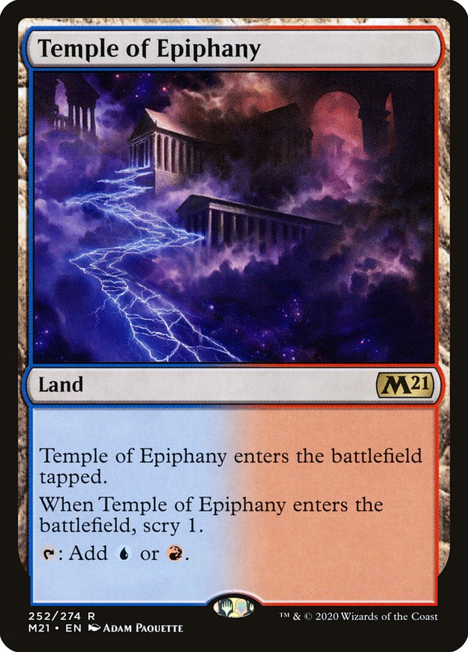 Temple of Epiphany [Core Set 2021] | Gamer Loot