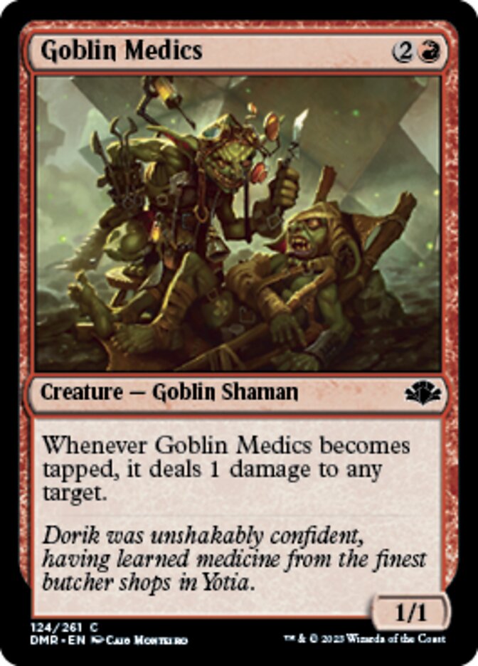 Goblin Medics [Dominaria Remastered] | Gamer Loot