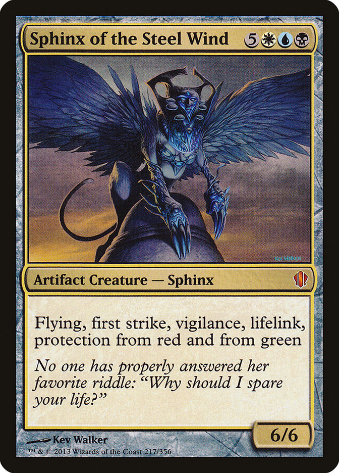 Sphinx of the Steel Wind [Commander 2013] | Gamer Loot