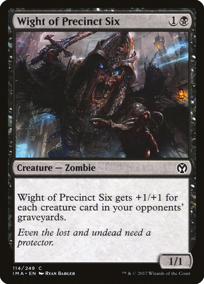 Wight of Precinct Six [Iconic Masters] | Gamer Loot