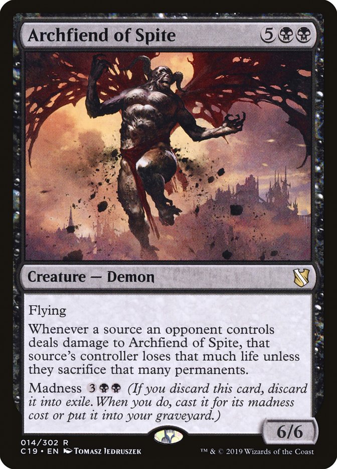 Archfiend of Spite [Commander 2019] | Gamer Loot