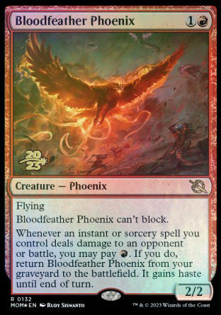 Bloodfeather Phoenix [March of the Machine Prerelease Promos] | Gamer Loot