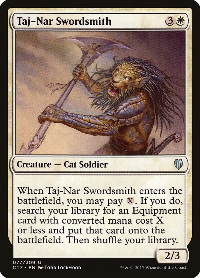 Taj-Nar Swordsmith [Commander 2017] | Gamer Loot