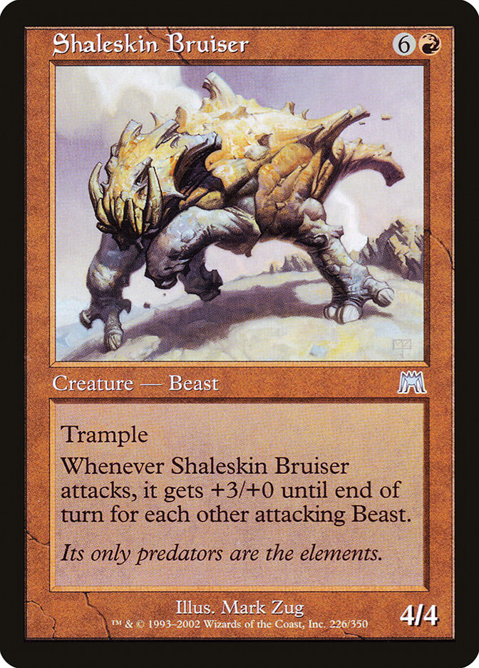 Shaleskin Bruiser [Onslaught] | Gamer Loot