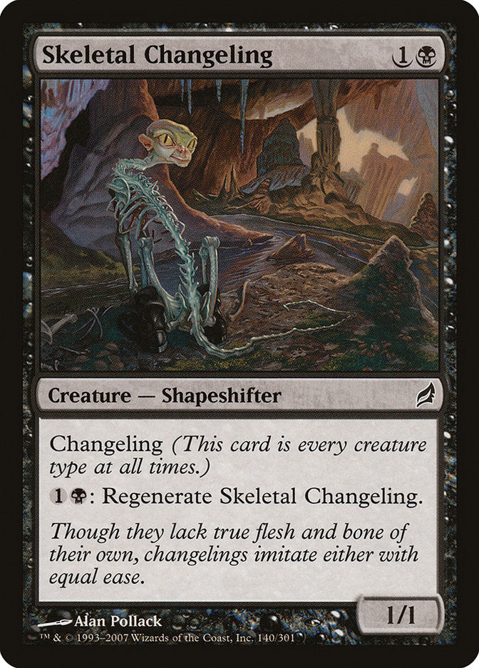 Skeletal Changeling [Lorwyn] | Gamer Loot