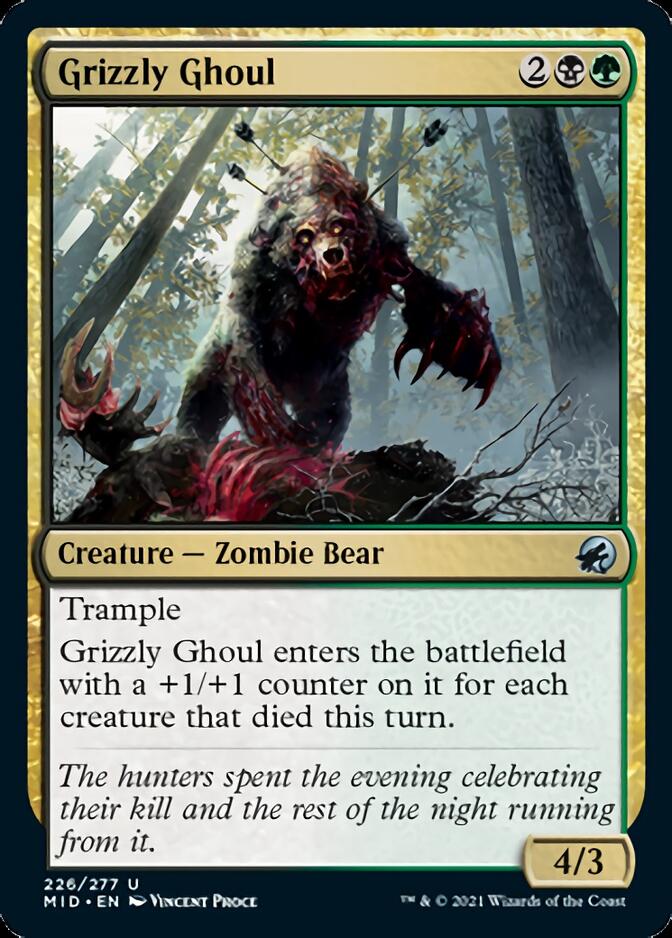 Grizzly Ghoul [Innistrad: Midnight Hunt] | Gamer Loot