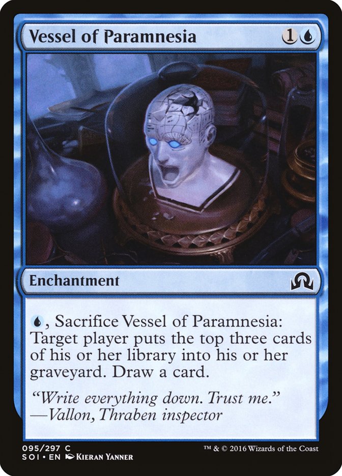 Vessel of Paramnesia [Shadows over Innistrad] | Gamer Loot