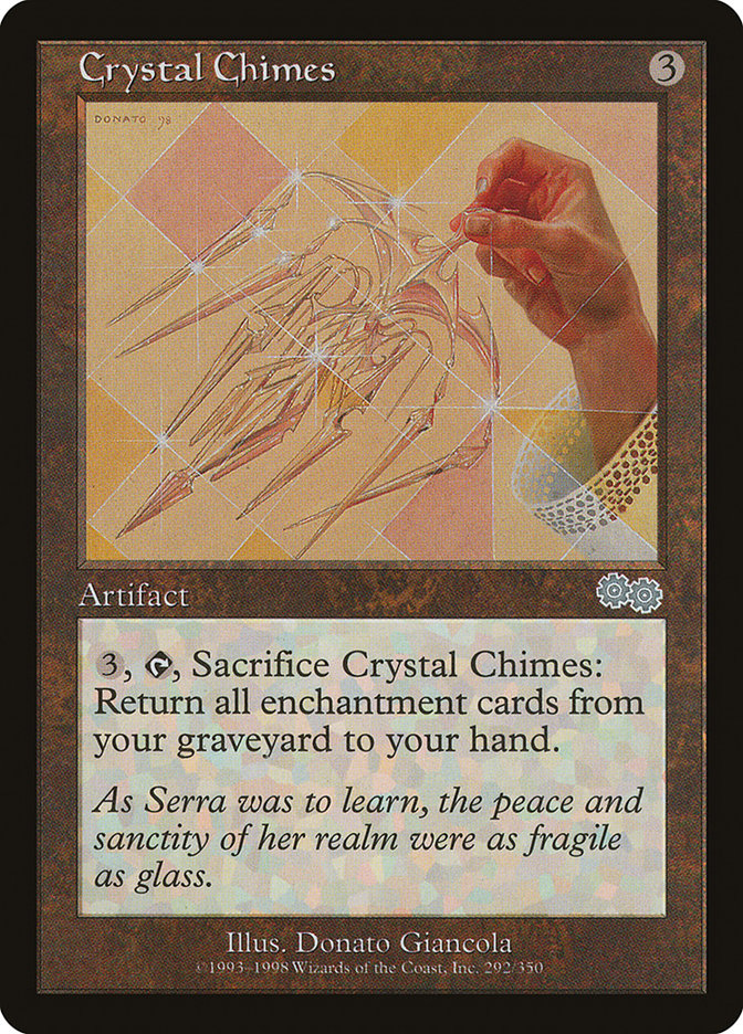 Crystal Chimes [Urza's Saga] | Gamer Loot