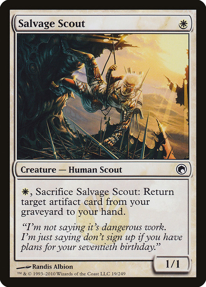 Salvage Scout [Scars of Mirrodin] | Gamer Loot