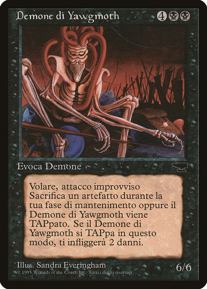 Yawgmoth Demon (Italian) [Rinascimento] | Gamer Loot