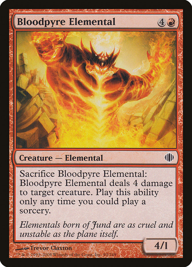 Bloodpyre Elemental [Shards of Alara] | Gamer Loot