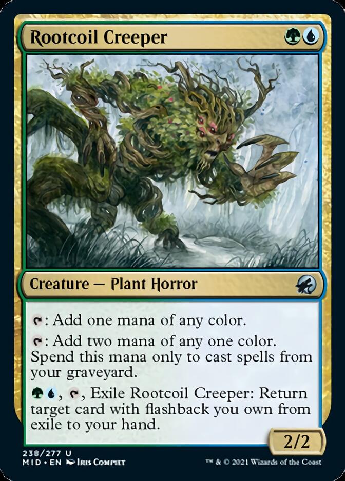 Rootcoil Creeper [Innistrad: Midnight Hunt] | Gamer Loot