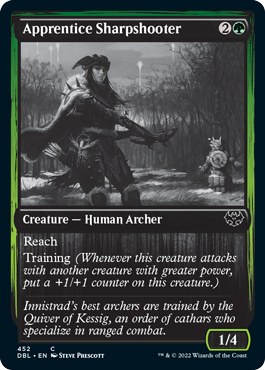 Apprentice Sharpshooter [Innistrad: Double Feature] | Gamer Loot