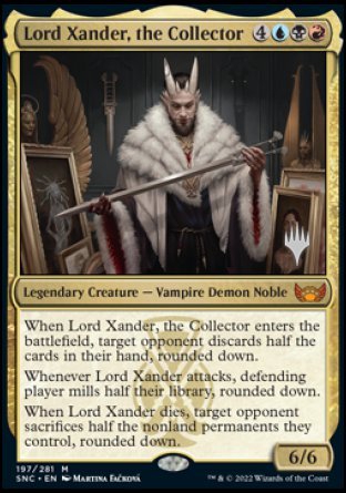 Lord Xander, the Collector (Promo Pack) [Streets of New Capenna Promos] | Gamer Loot