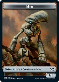 Myr (024) // Shapeshifter Double-sided Token [Double Masters Tokens] | Gamer Loot