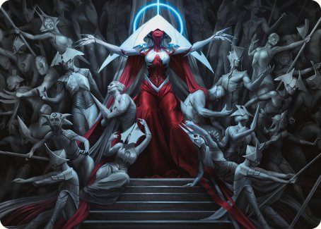 Elesh Norn, Mother of Machines Art Card [Phyrexia: All Will Be One Art Series] | Gamer Loot