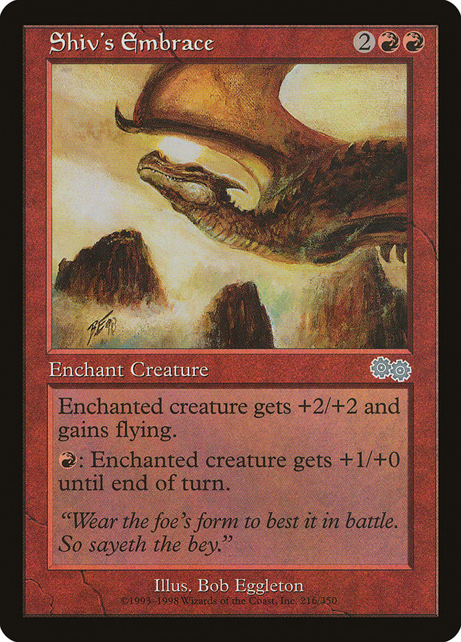 Shiv's Embrace [Urza's Saga] | Gamer Loot