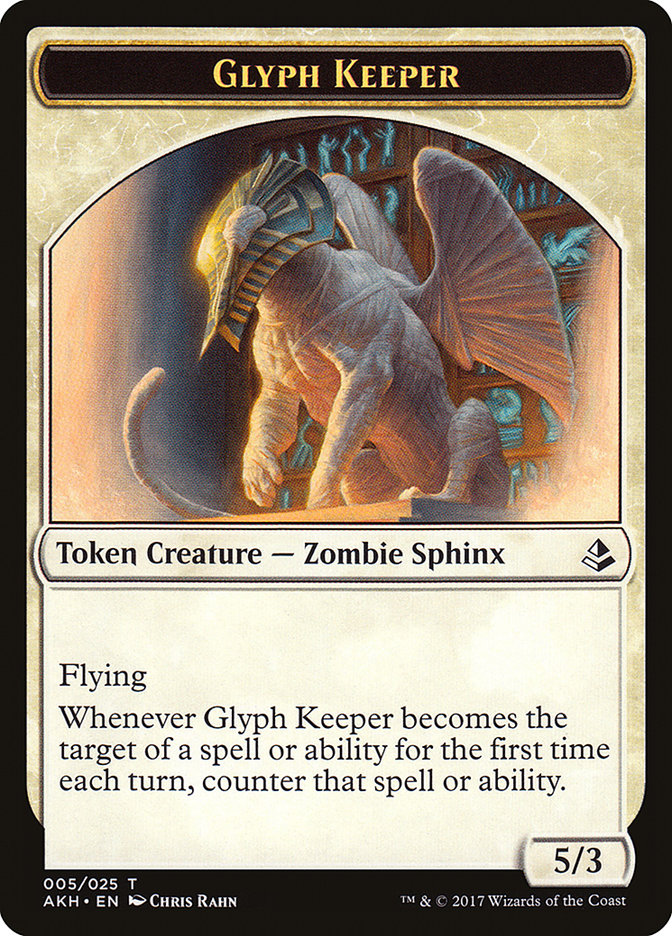 Glyph Keeper [Amonkhet Tokens] | Gamer Loot